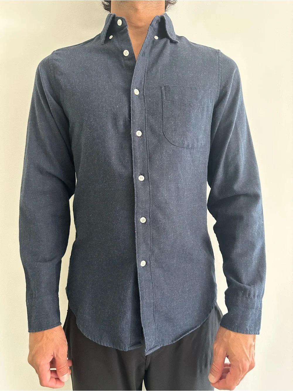 J. Crew Dark Navy Button-Down Shirt